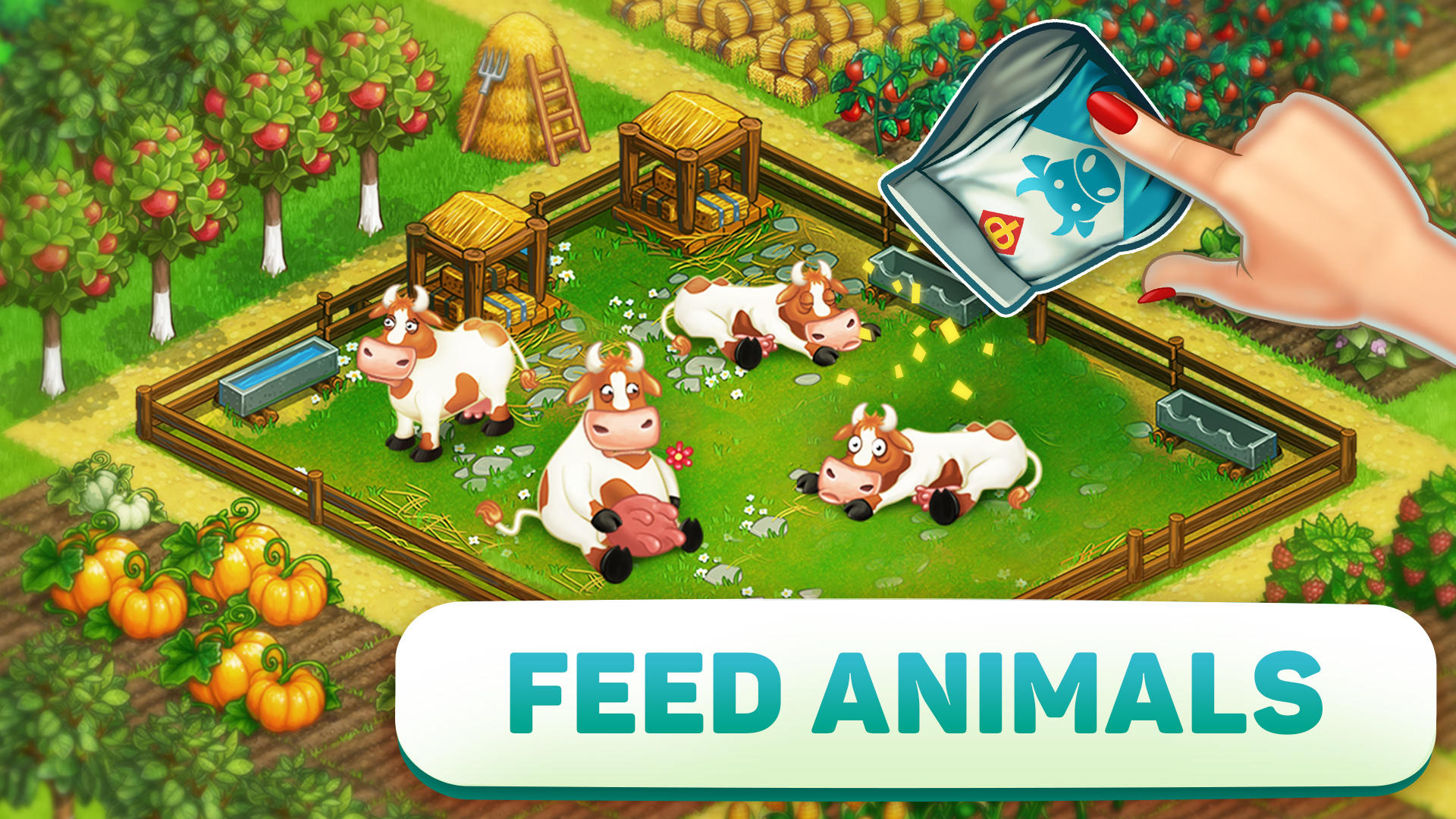 Superfarmers: Superhero Farm screenshot game