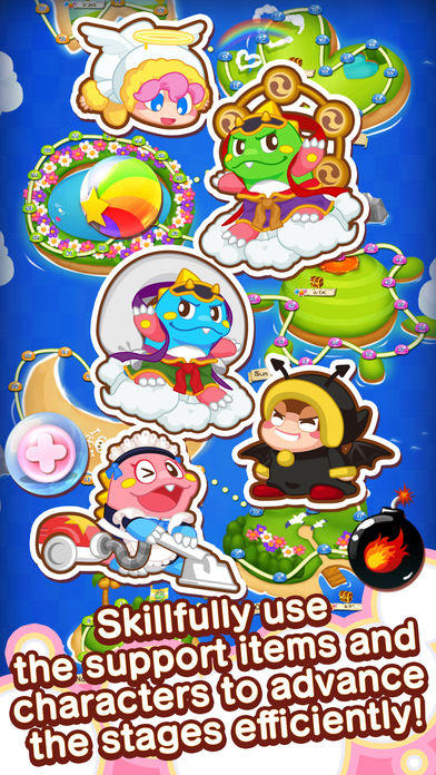 Cuplikan Layar Game PUZZLE BOBBLE JOURNEY