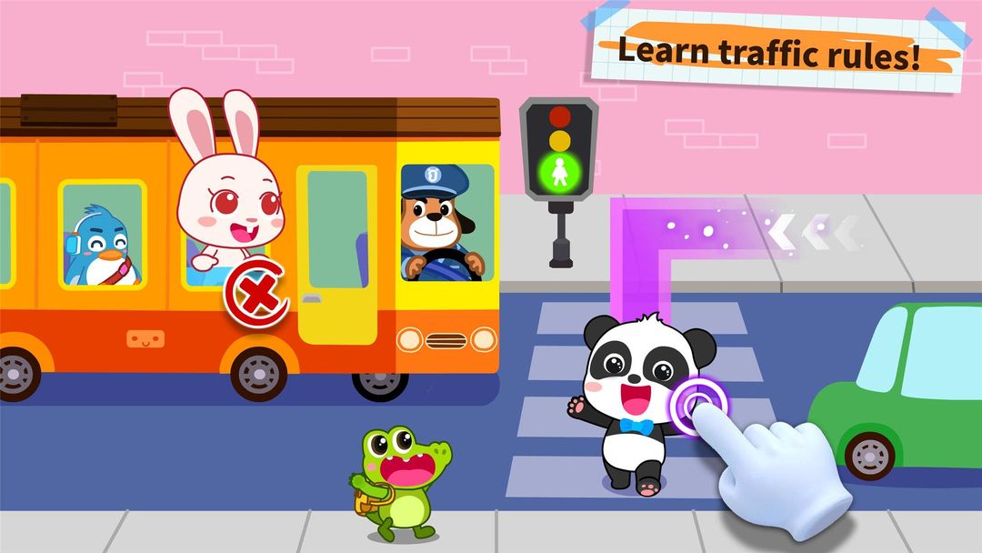 Baby Panda's Safety & Habits ภาพหน้าจอเกม
