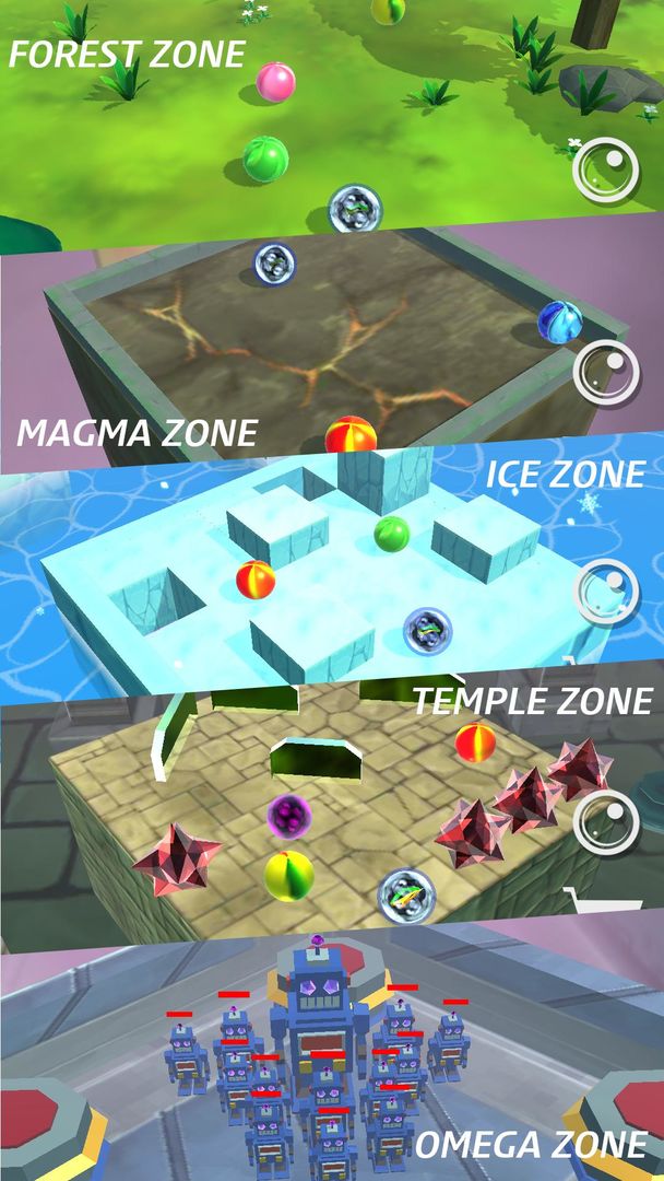 마블존 Marble Zone : 구슬 액션 게임 스크린 샷