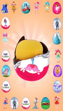 Surprise Eggs Girls Game Screenshot