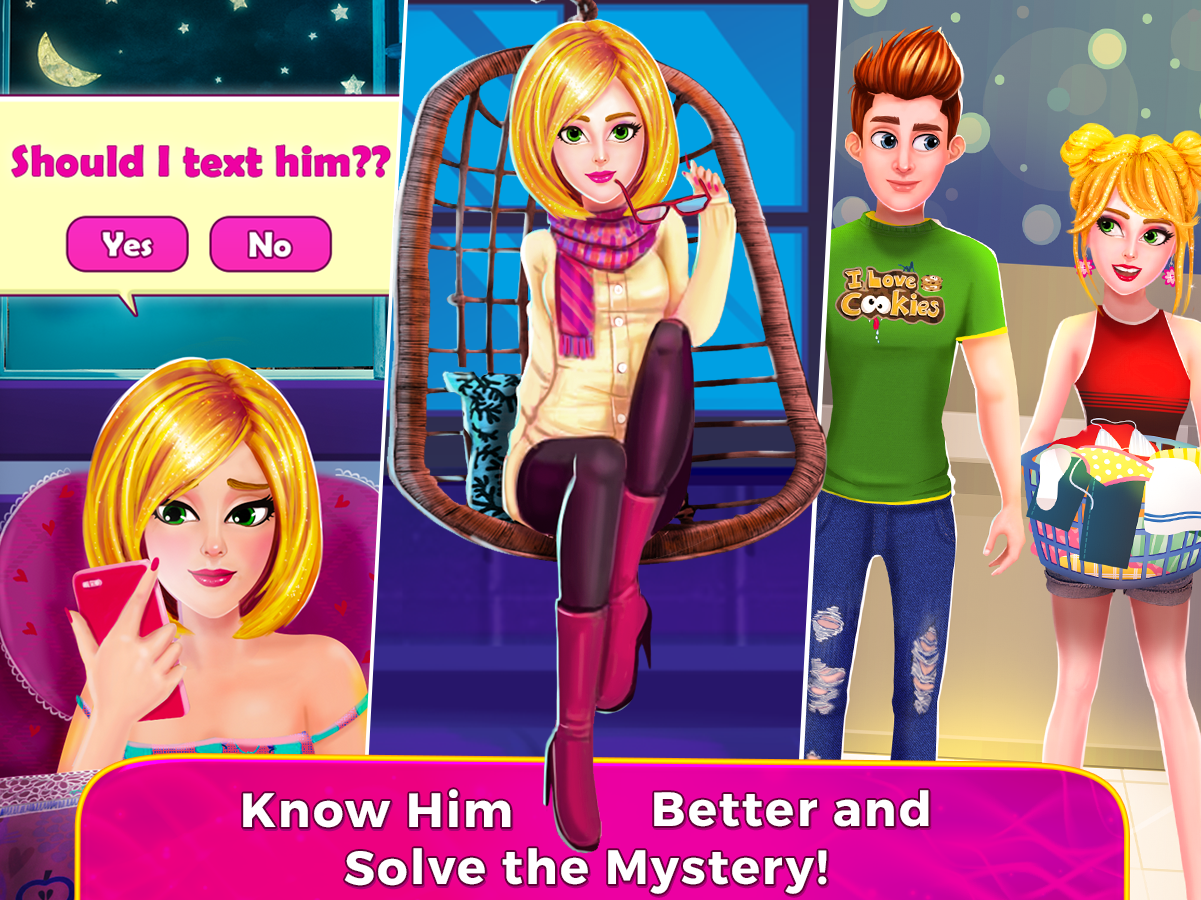 My New Neighbor Love Story - High School Games 게임 스크린샷