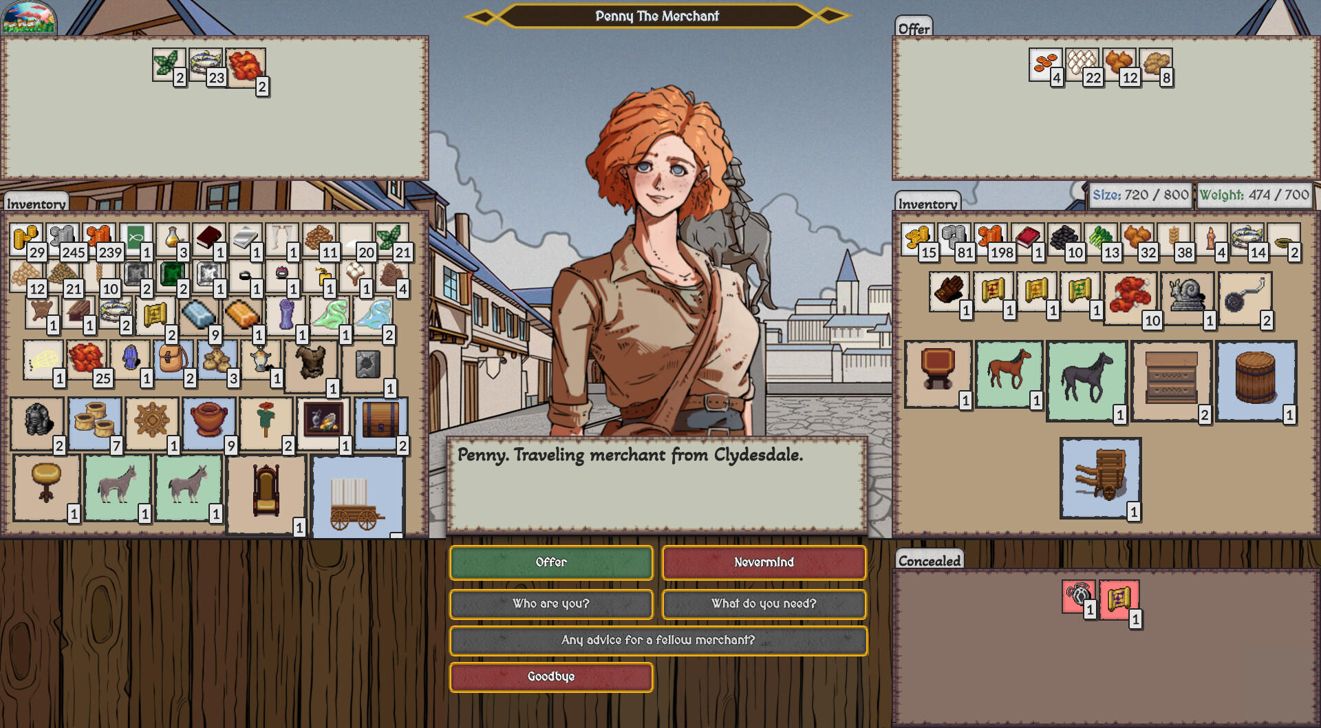 Merchant of the Six Kingdoms Game Screenshot