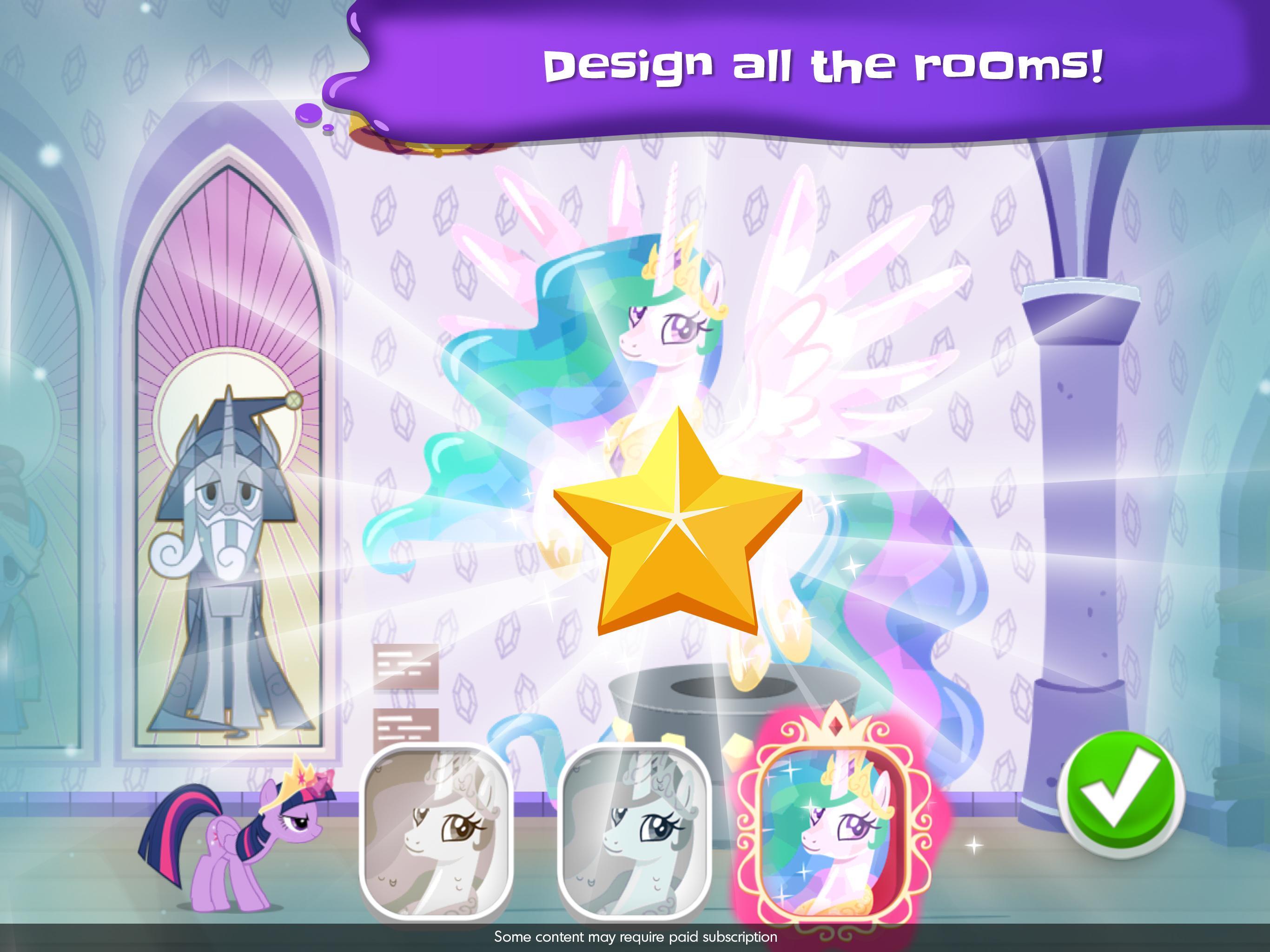 My Little Pony Color By Magic Game Screenshot