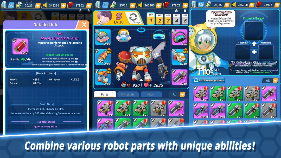 Arcrobo screenshot game