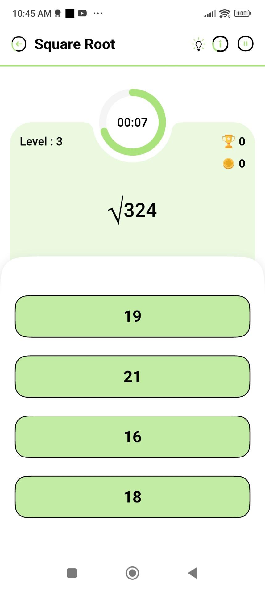 Скриншот игры Numbrainer Math & Memory Train