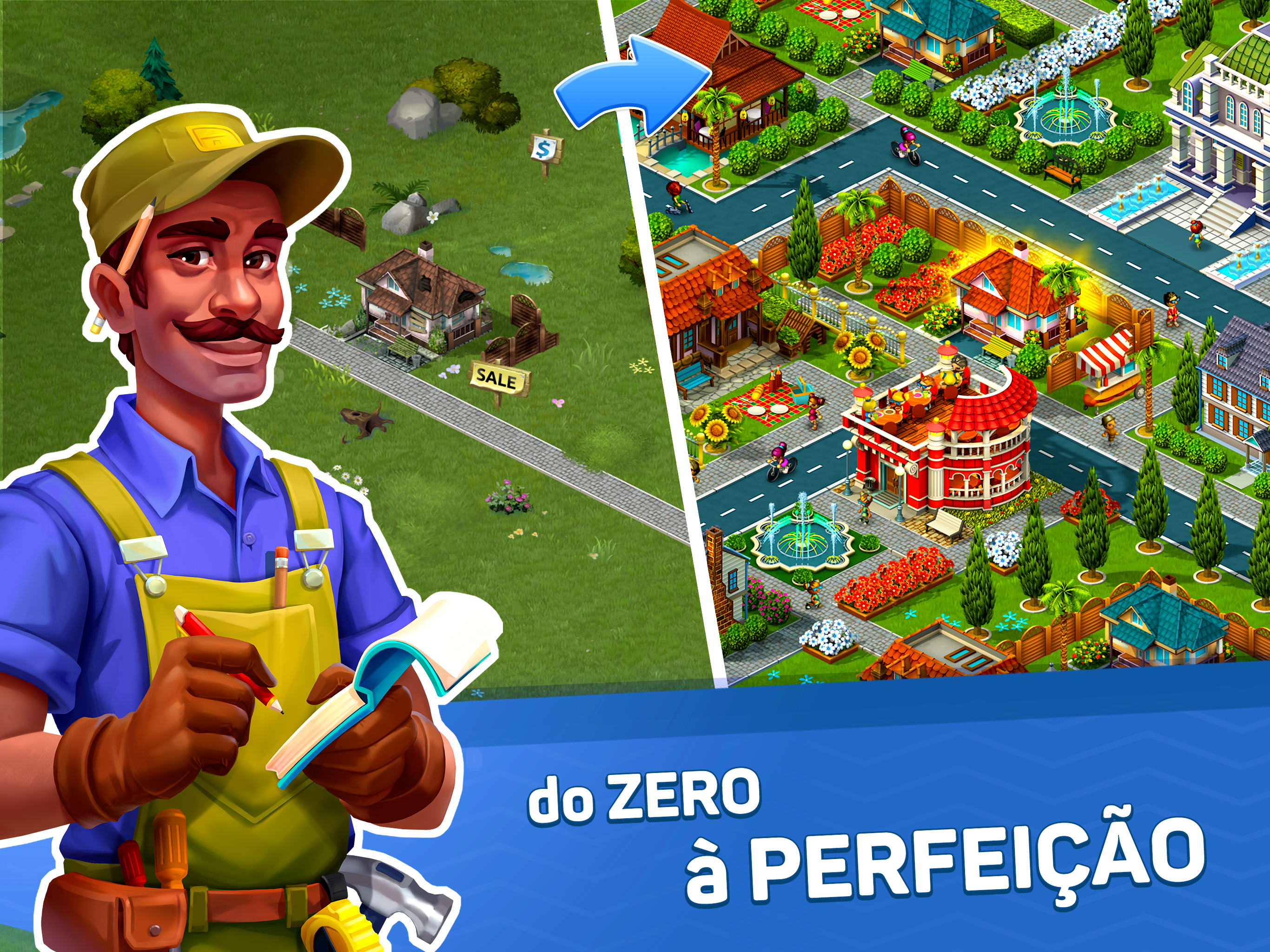 Captura de Tela do Jogo SuperCity: Construa uma histór