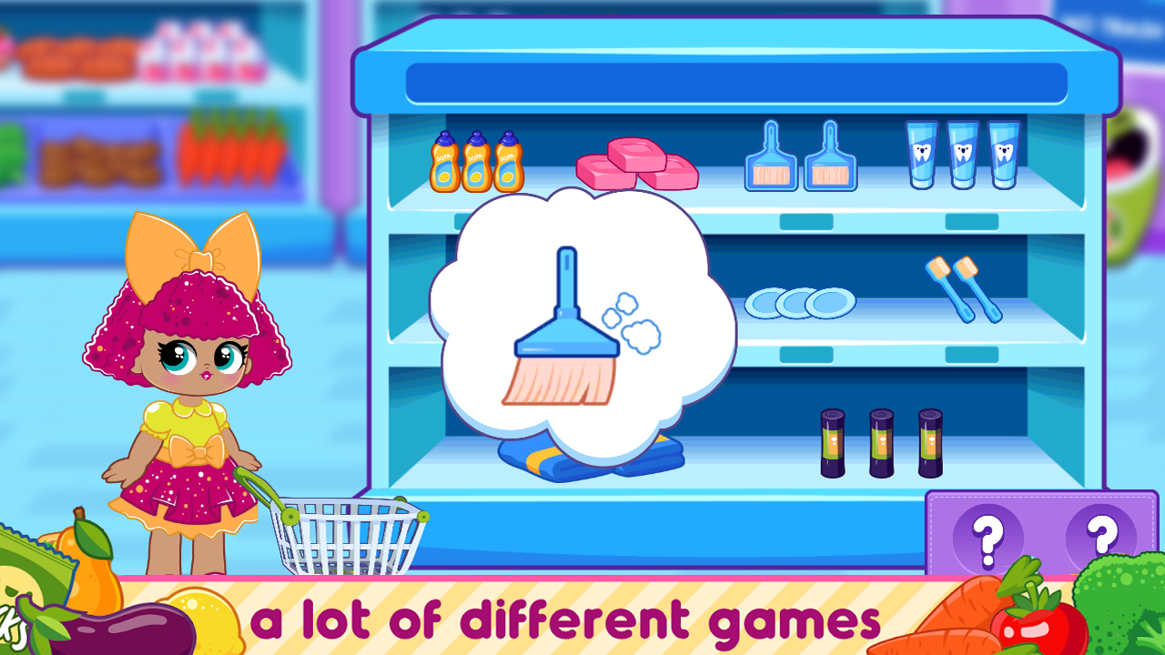 Screenshot 2 of LOL Surprise Dolls Games Supermarket Shopping 1.4