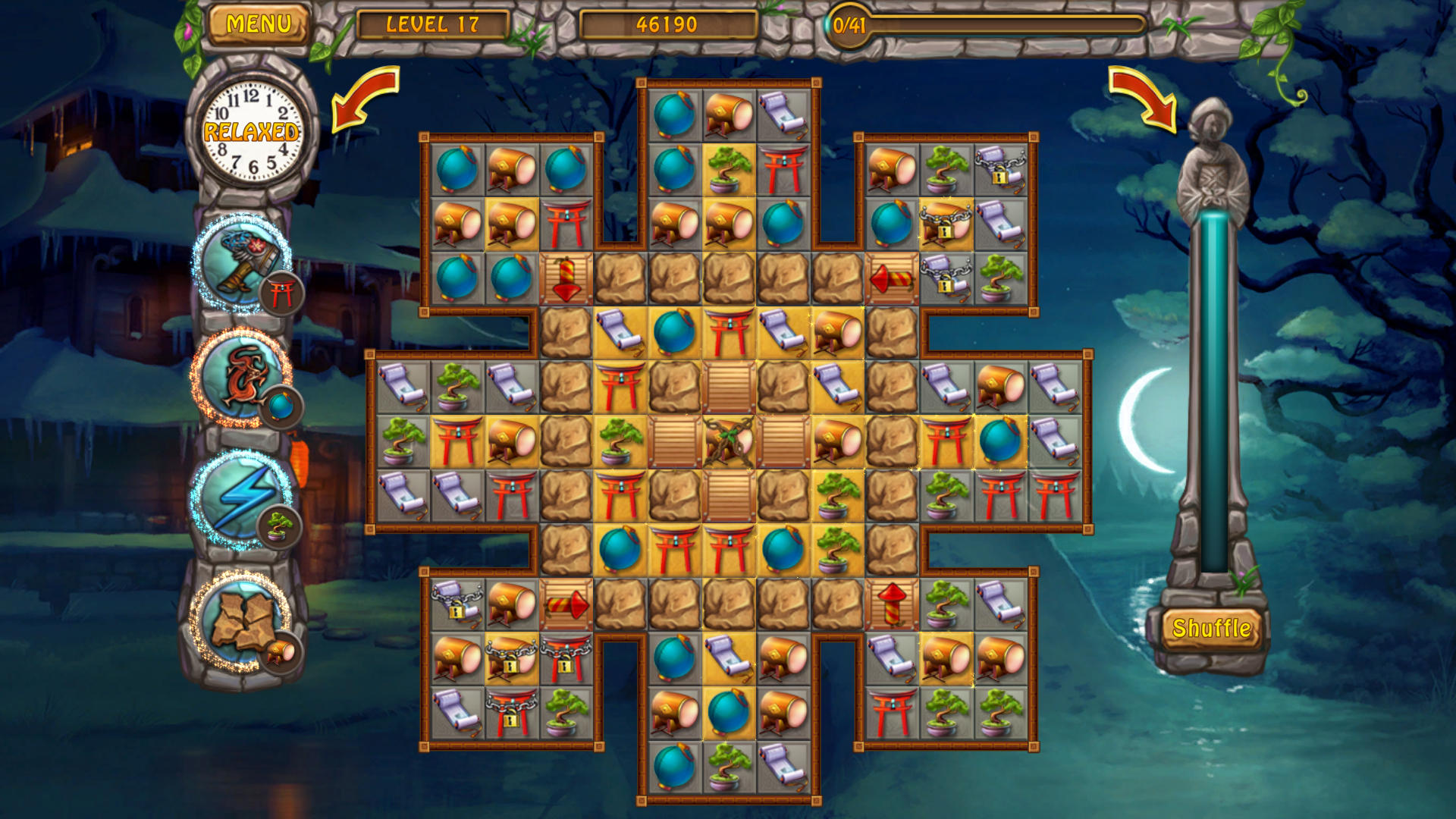 Screenshot of Dreams of a Geisha Match-3