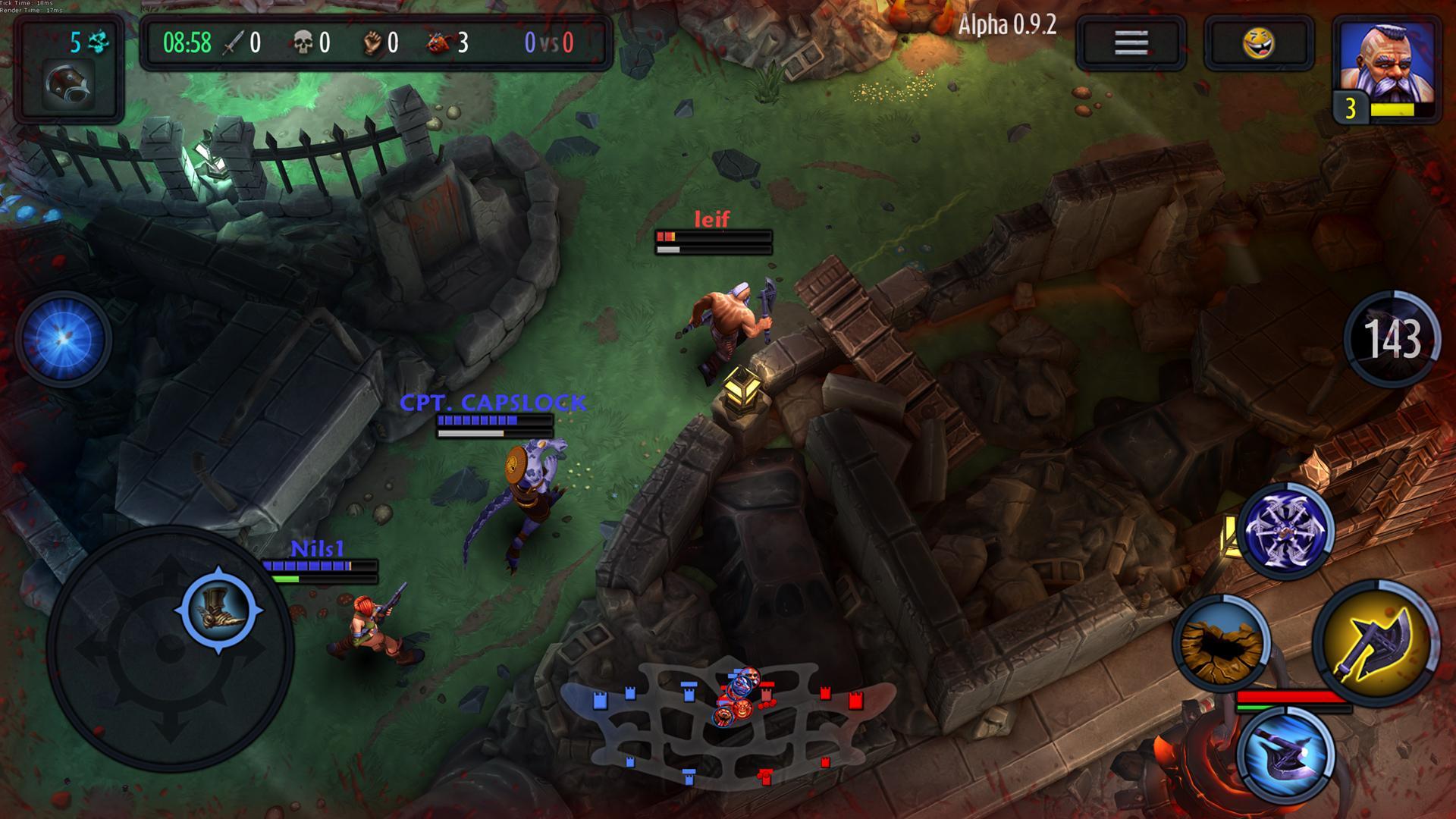 Screenshot of Heroes of SoulCraft - MOBA
