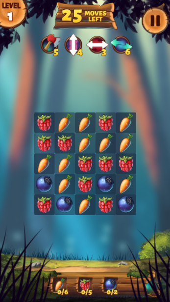 Forest Candy ゲームのスクリーンショット