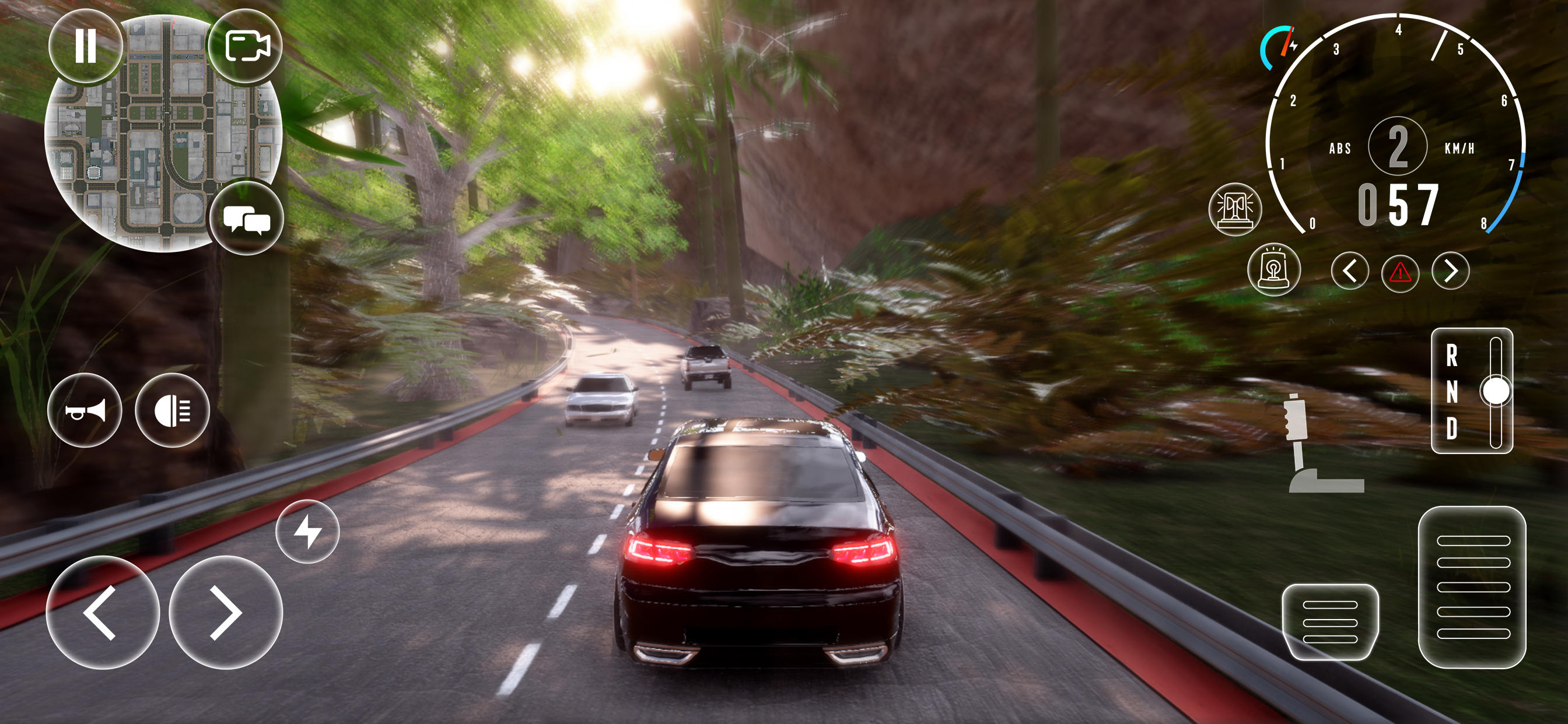 Screenshot of American Car Drift Game 2023