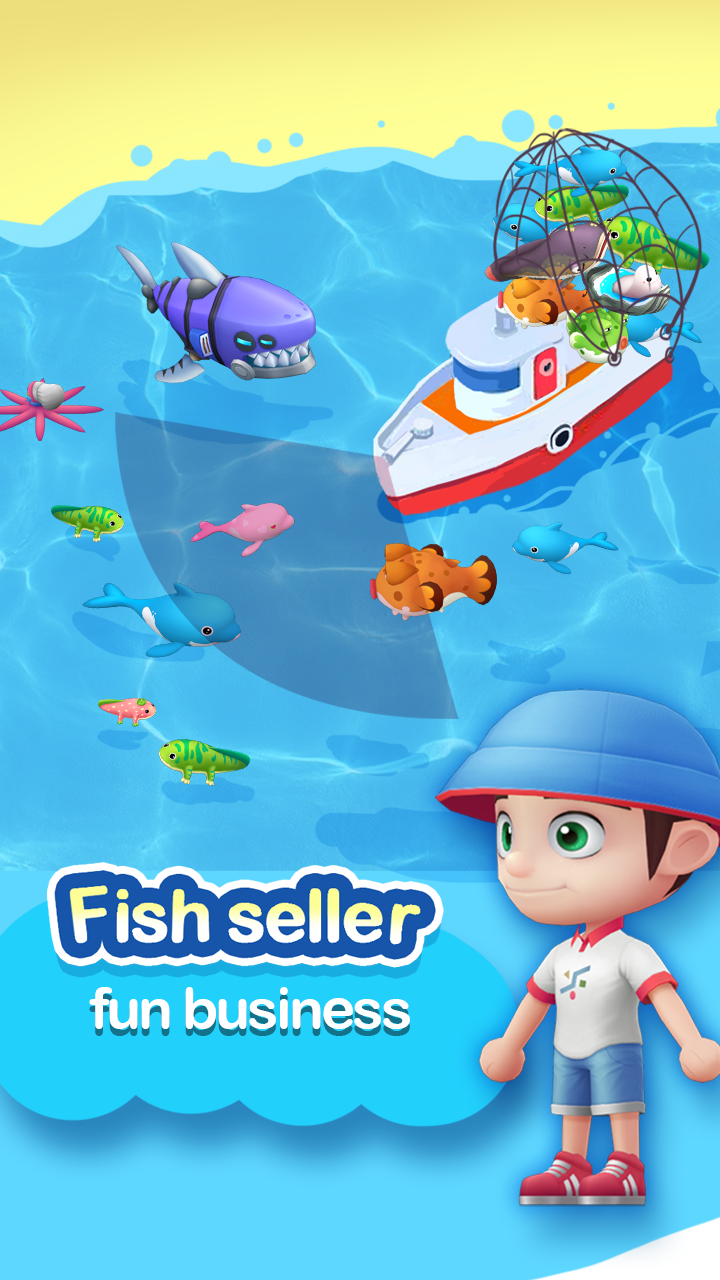 Fish seller Game Screenshot