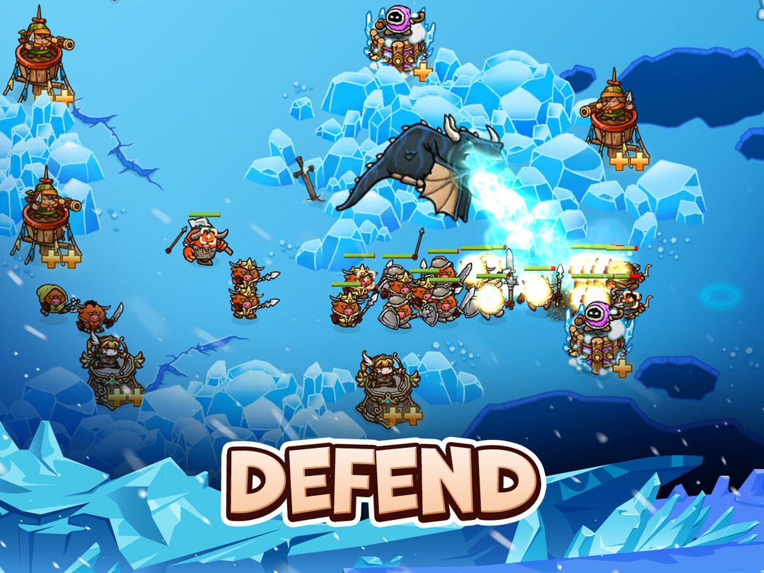 Crazy Defense Heroes - TD Game ภาพหน้าจอเกม