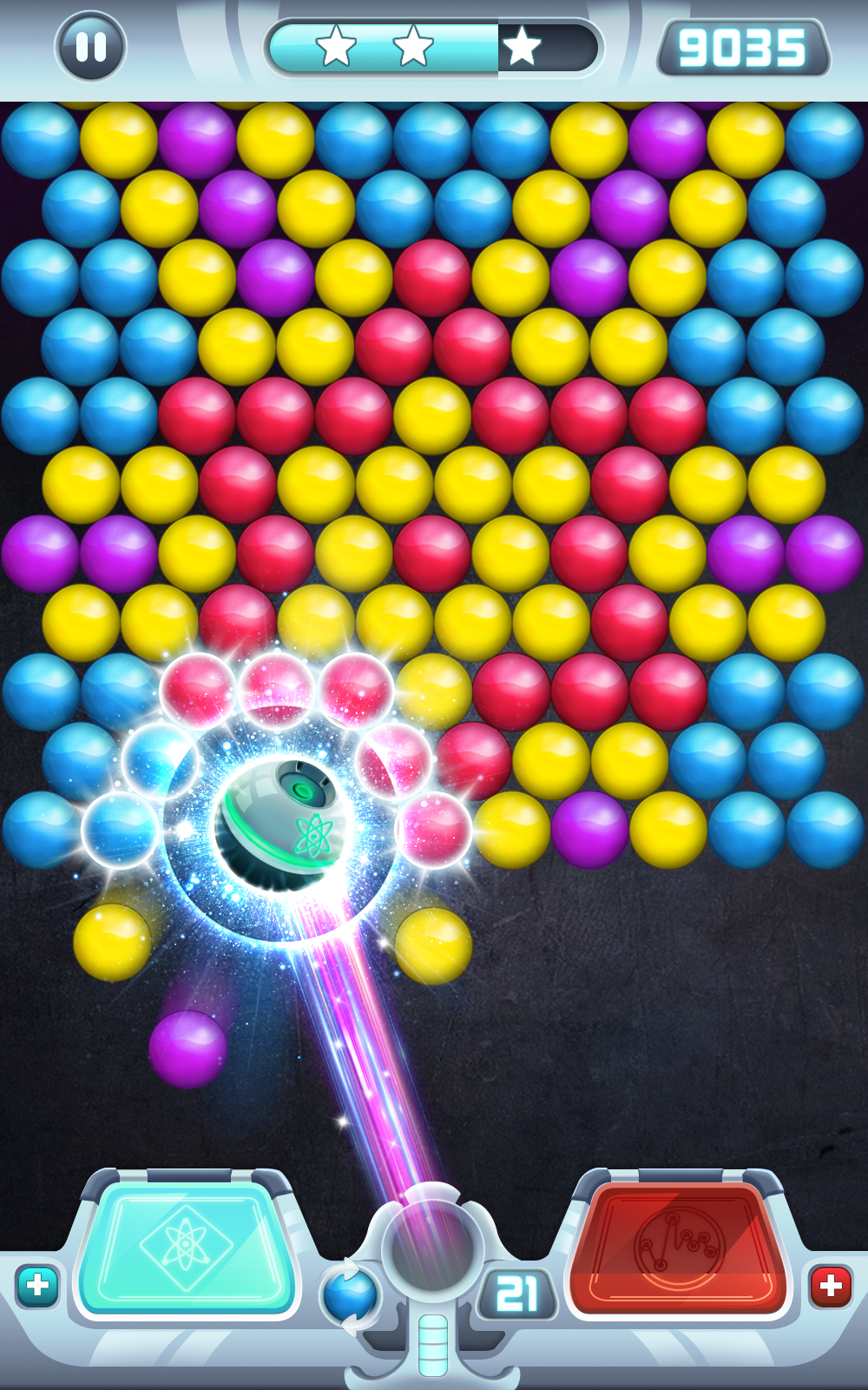 Screenshot of Action Bubble Shoot