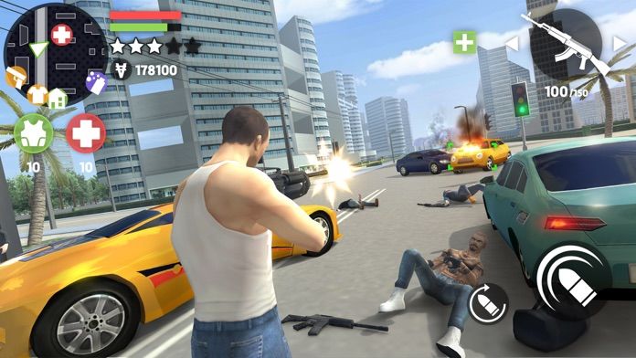 Gang Steal Auto: SA 秘籍 V5 게임 스크린 샷