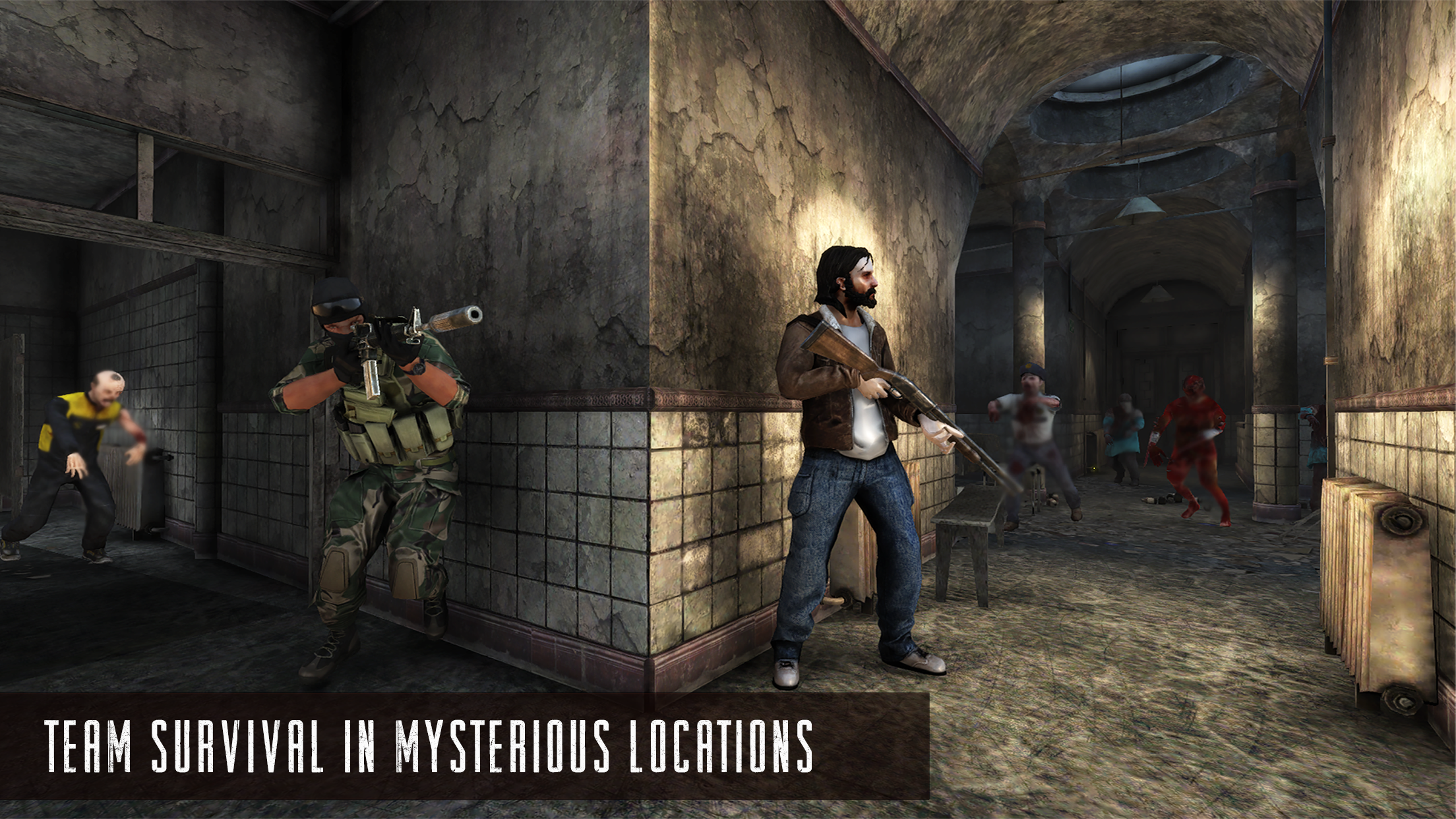  The online multiplayer zombie shooter game