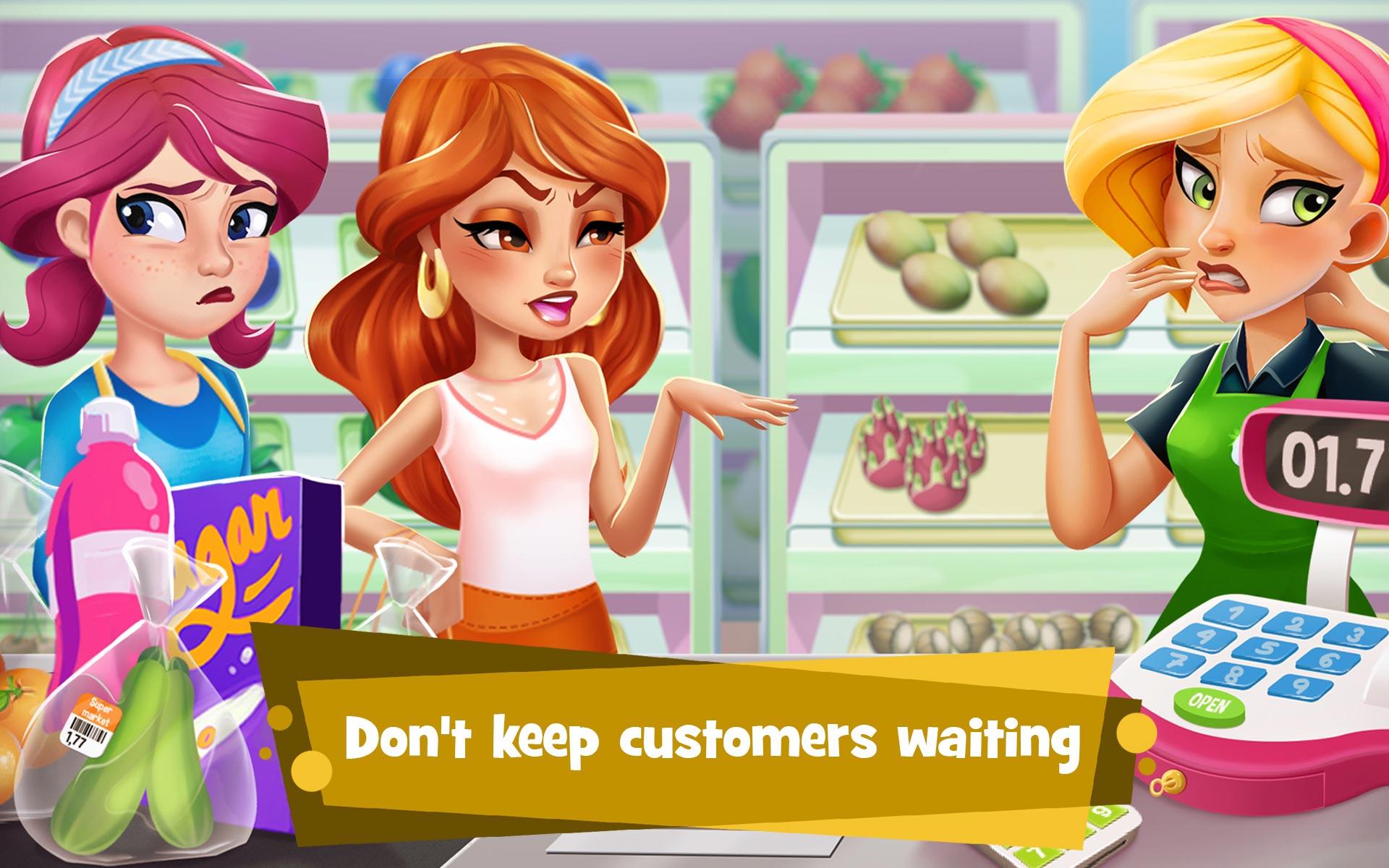 Supermarket Manager Simulator Game Screenshot