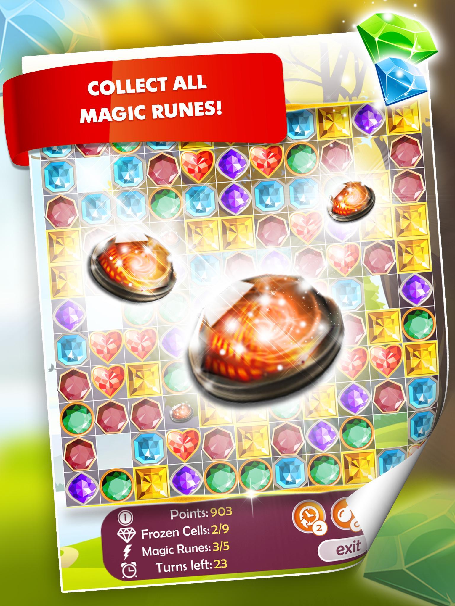 Clash of Gems ゲームのスクリーンショット