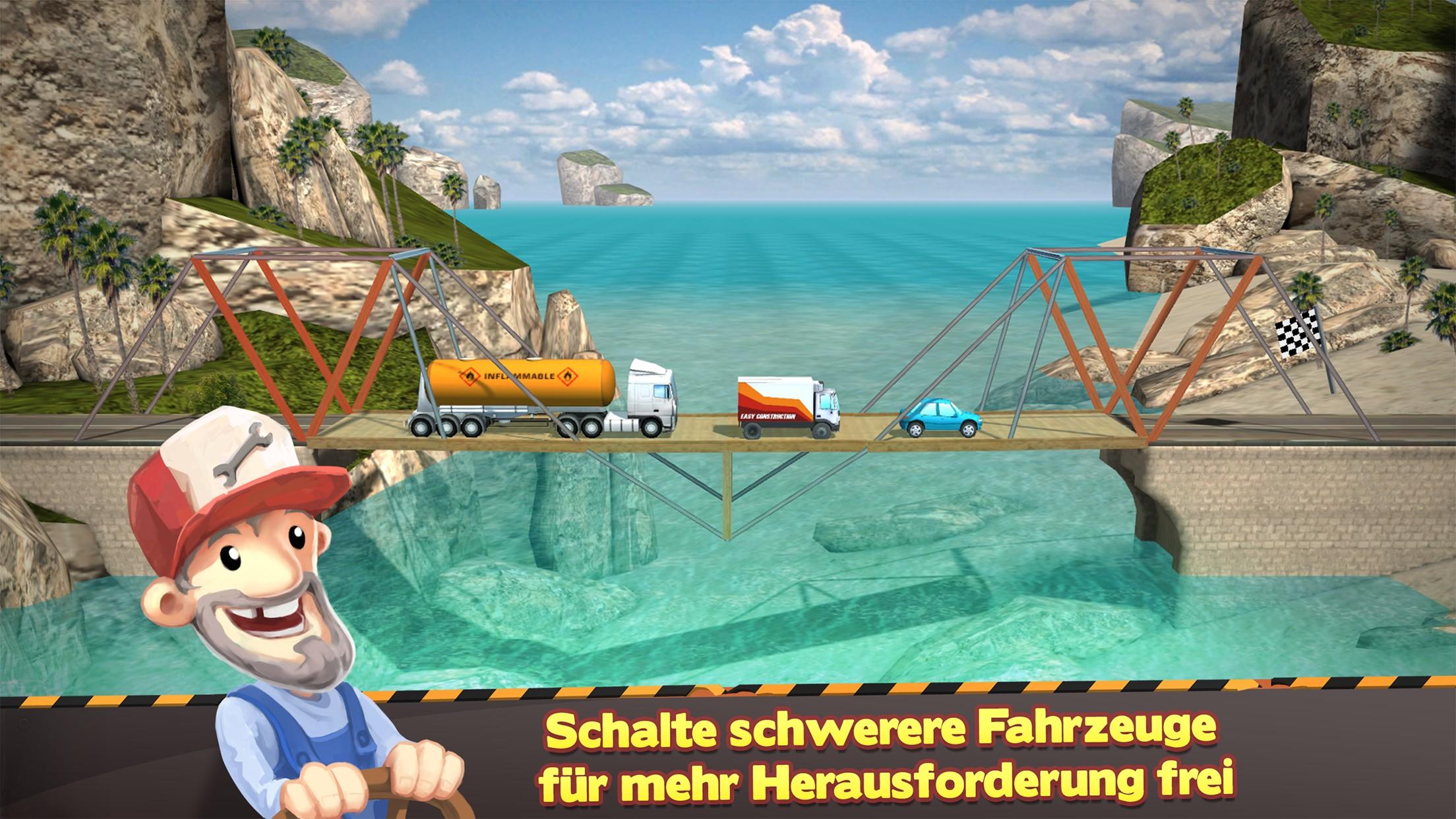 Bridge Constructor ภาพหน้าจอเกม