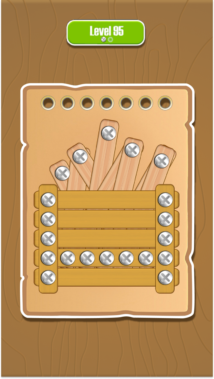 나무 너트 볼트 - 퍼즐 게임 게임 스크린샷