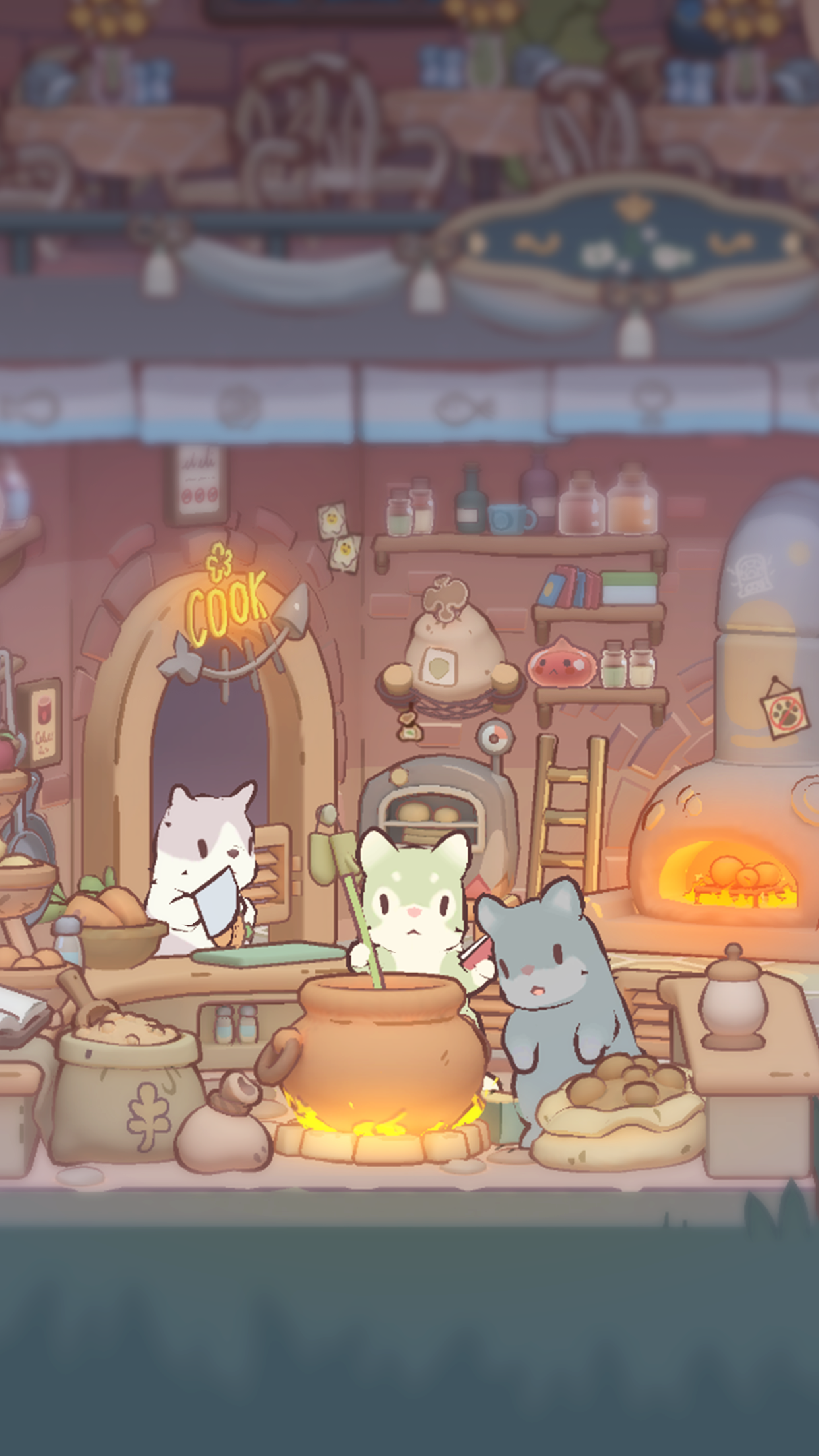 Cats & Soup: Merge MagicRecipe Game Screenshot