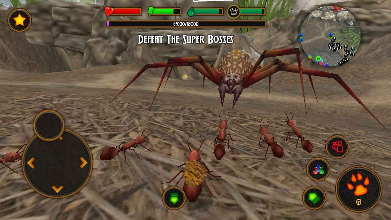 Cuplikan Layar Game Fire Ant Simulator