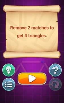 Matches Puzzle Game Game Screenshot