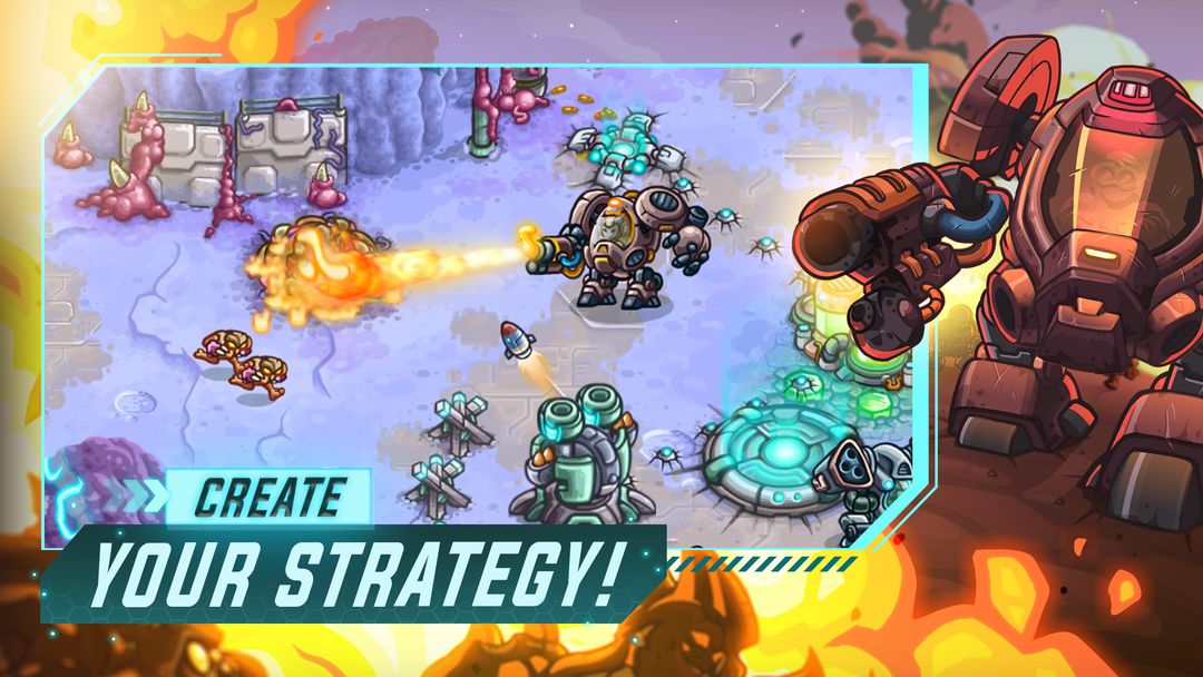 Iron Marines Offline Strategy screenshot game