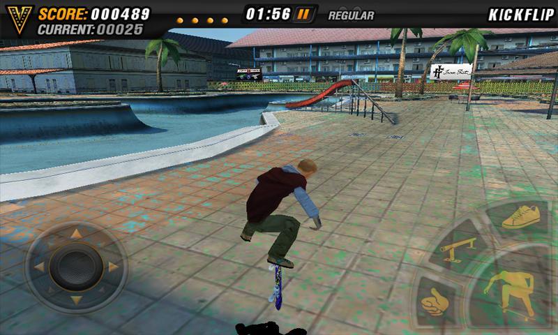 Screenshot of Mike V: Skateboard Party