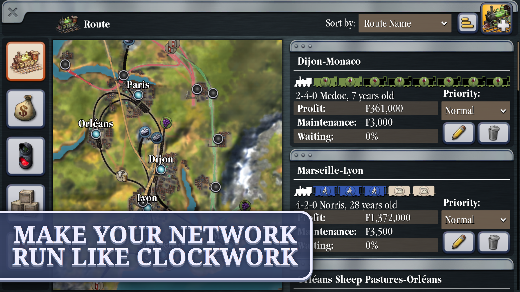 Sid Meier's Railroads! Game Screenshot