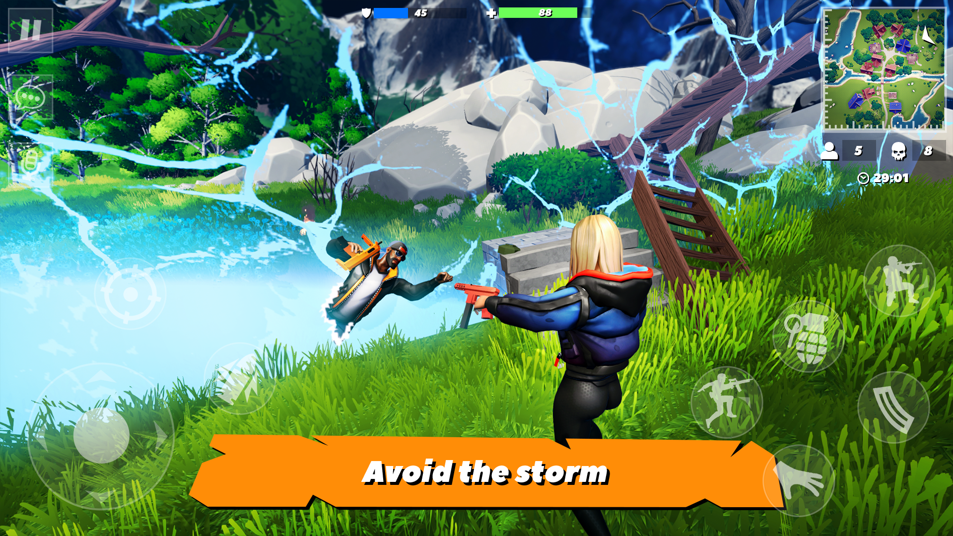 Screenshot of Grand Strike: Battle Royale