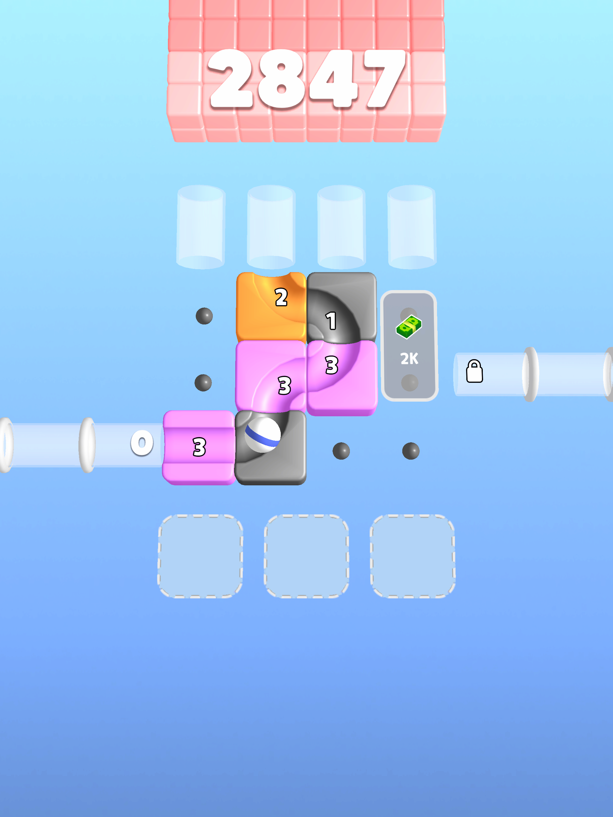 Balls n Platforms Game Screenshot