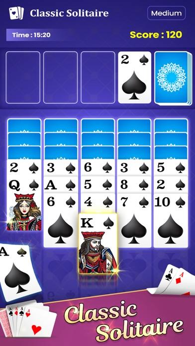 Spider Solitaire - Freecell ゲームのスクリーンショット