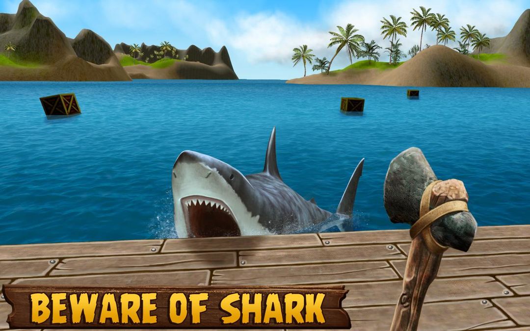 Ocean Survival 3 Raft Escape screenshot game