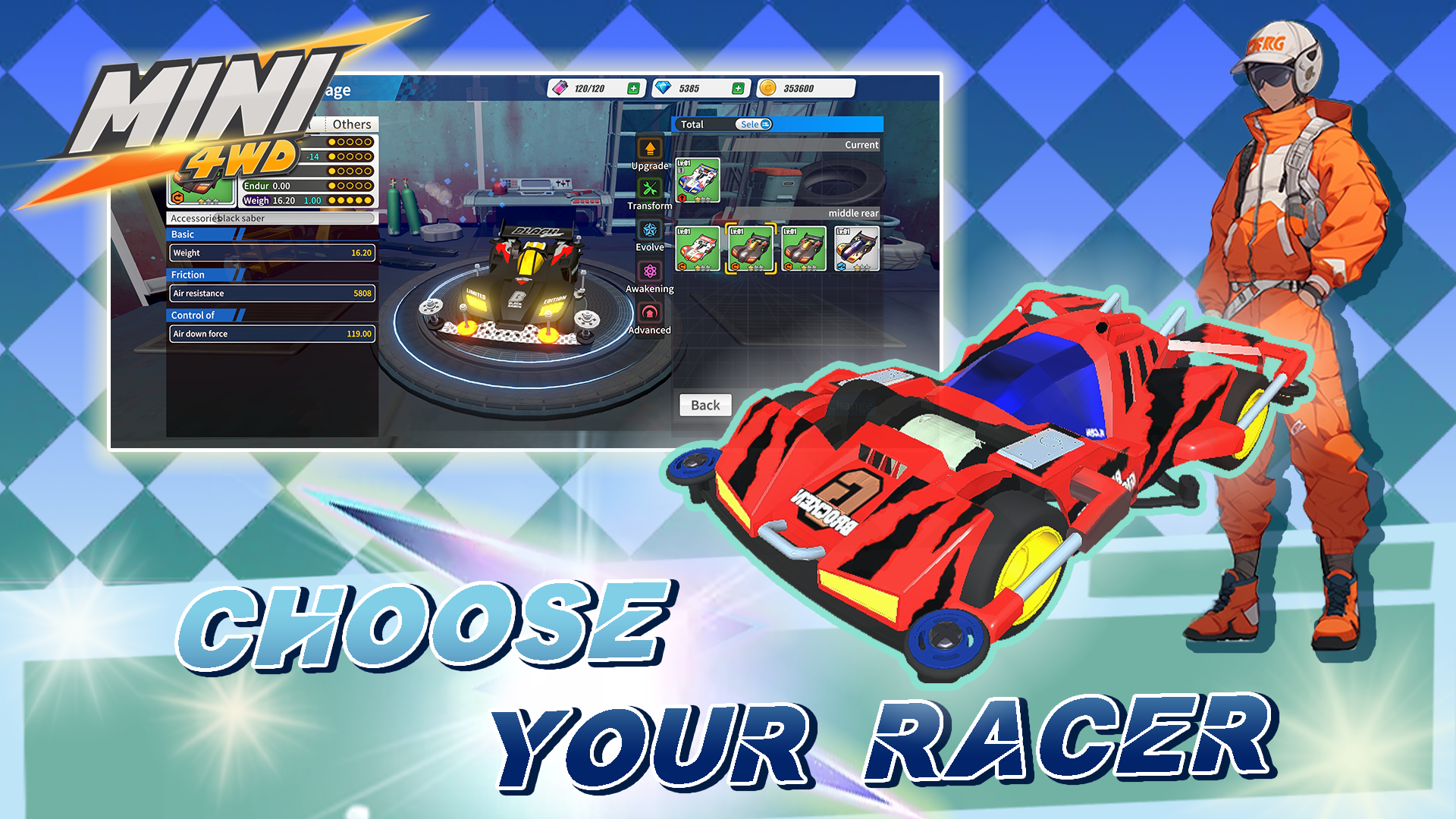 Mini 4WD Game Screenshot