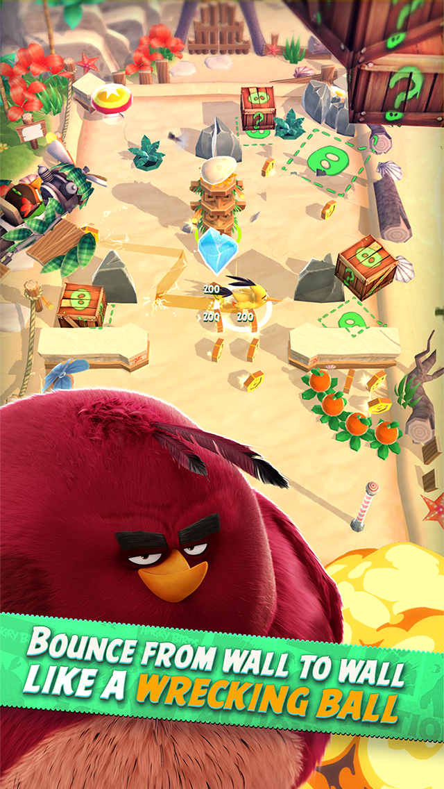 Angry Birds Action! Game Screenshot