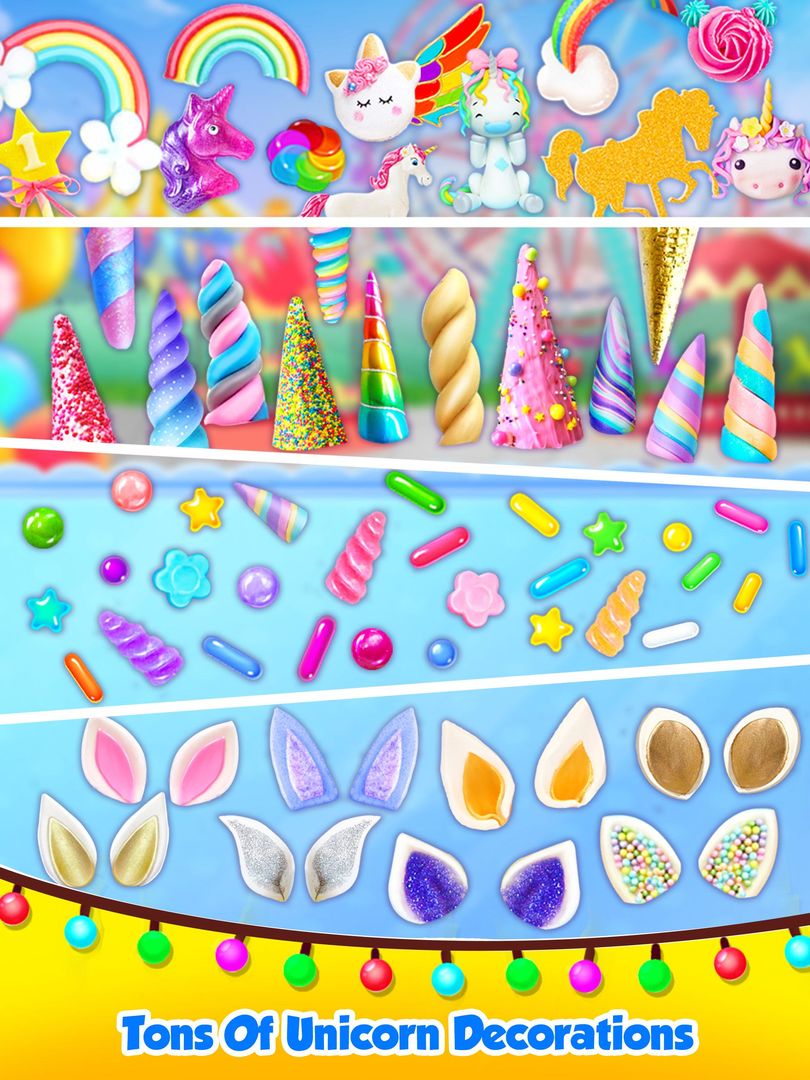 Screenshot of Unicorn Ice Cream Maker - Carnival Fair Food 2018