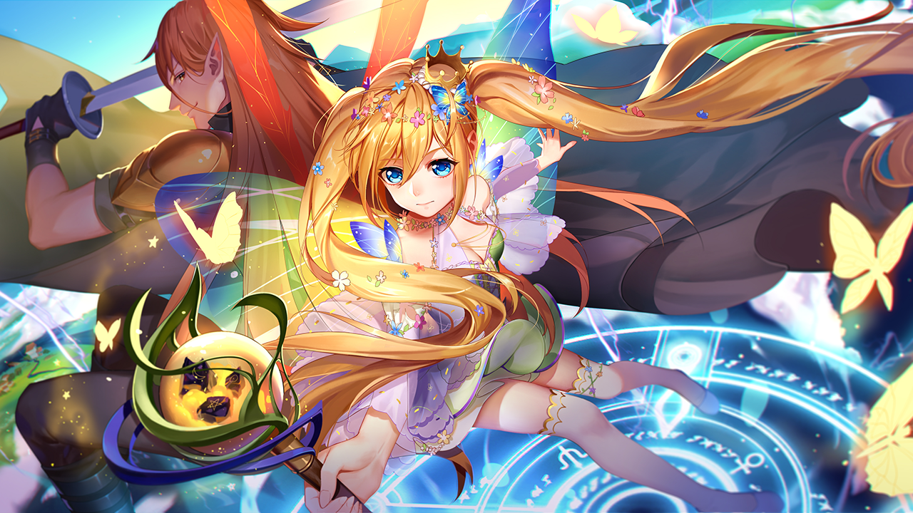Скриншот игры 姬魔恋战纪