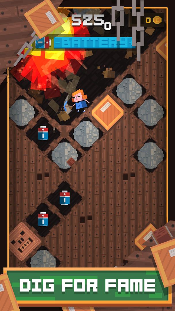 Diggerman - Arcade Gold Mining screenshot game