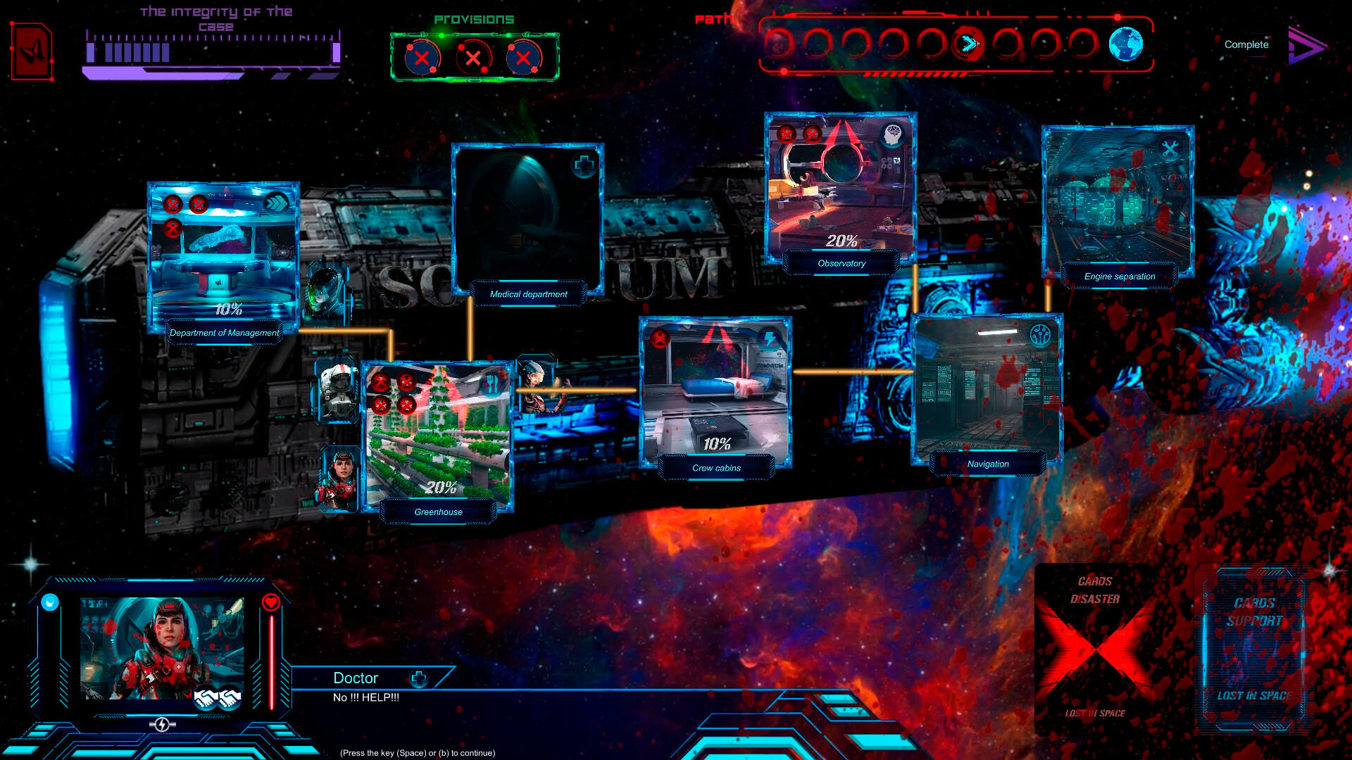 Lost in Space screenshot game