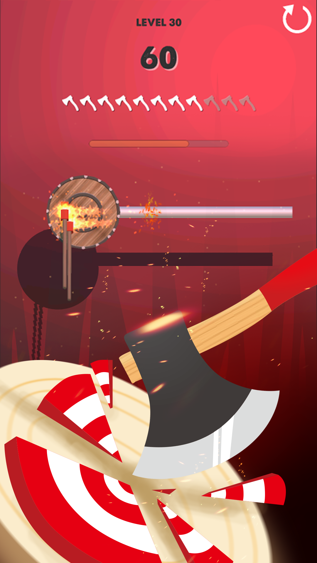 Walking Darts Game Screenshot