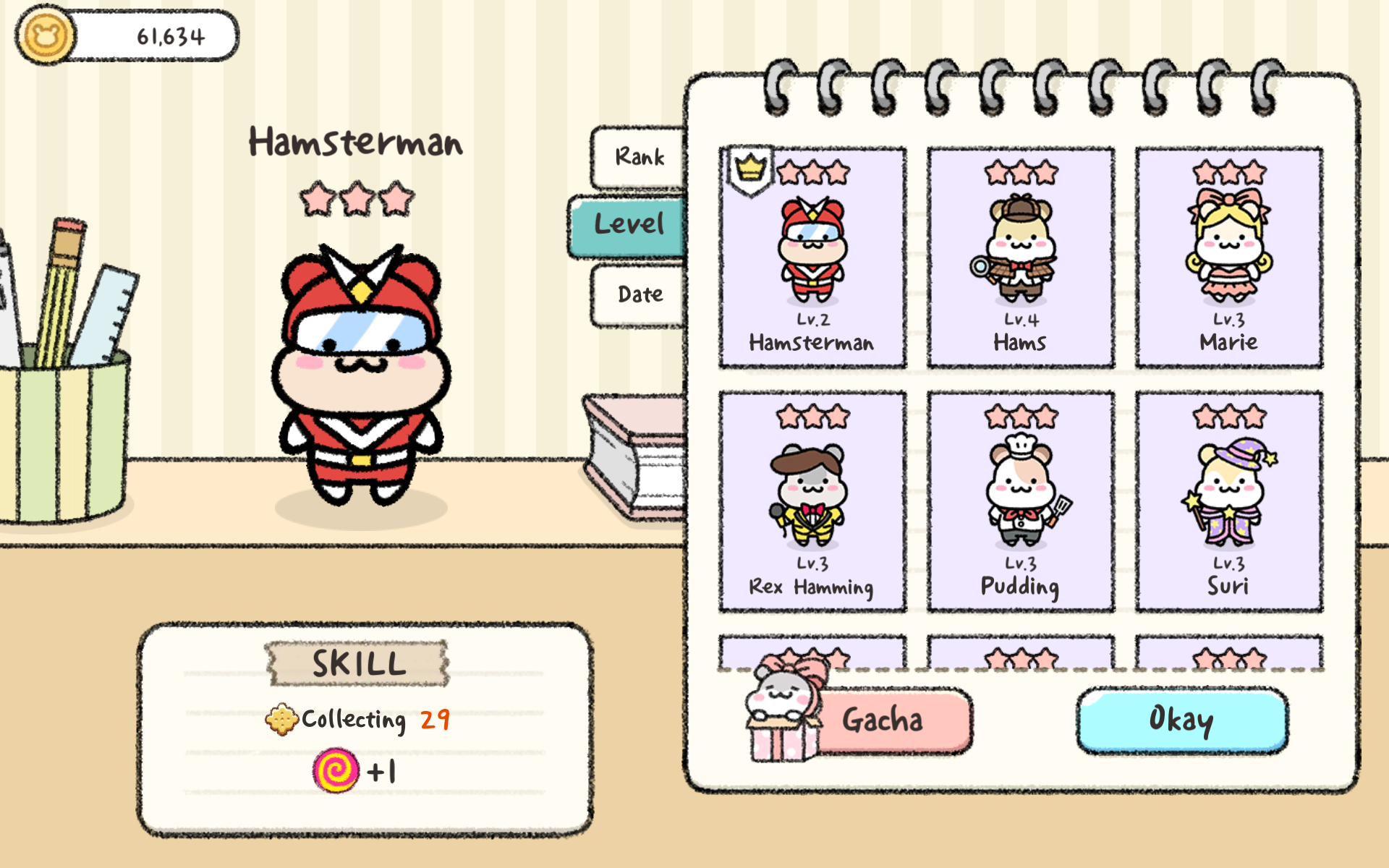 Captura de Tela do Jogo Hamster Town: the Puzzle