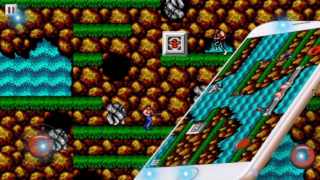 Super Contra Mobile Classic screenshot game