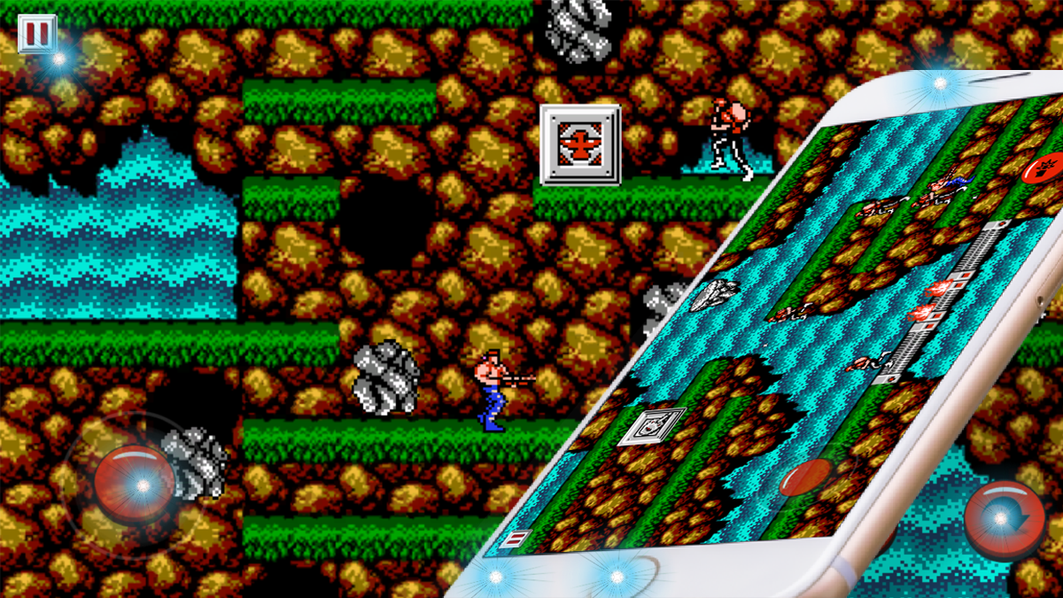 Super Contra Mobile Classic Game Screenshot