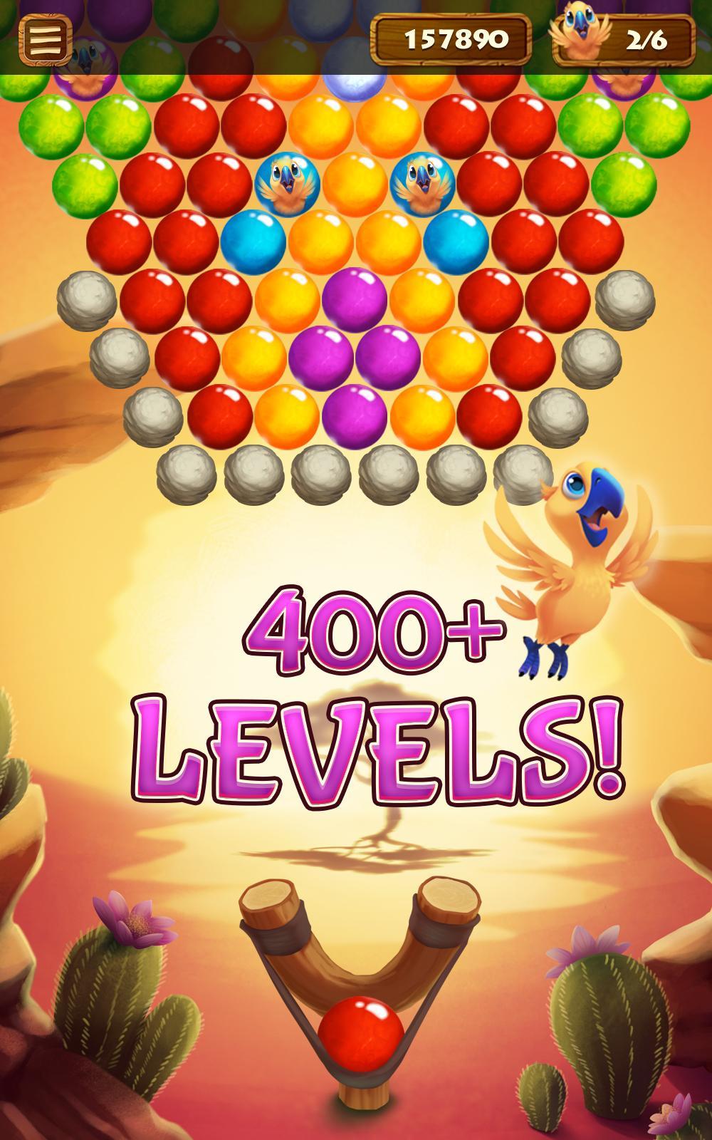 Captura de Tela do Jogo Mirage Bubble Rescue