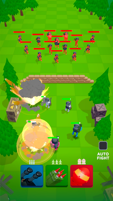 Stickman Merge: Brave Soldiers 게임 스크린샷