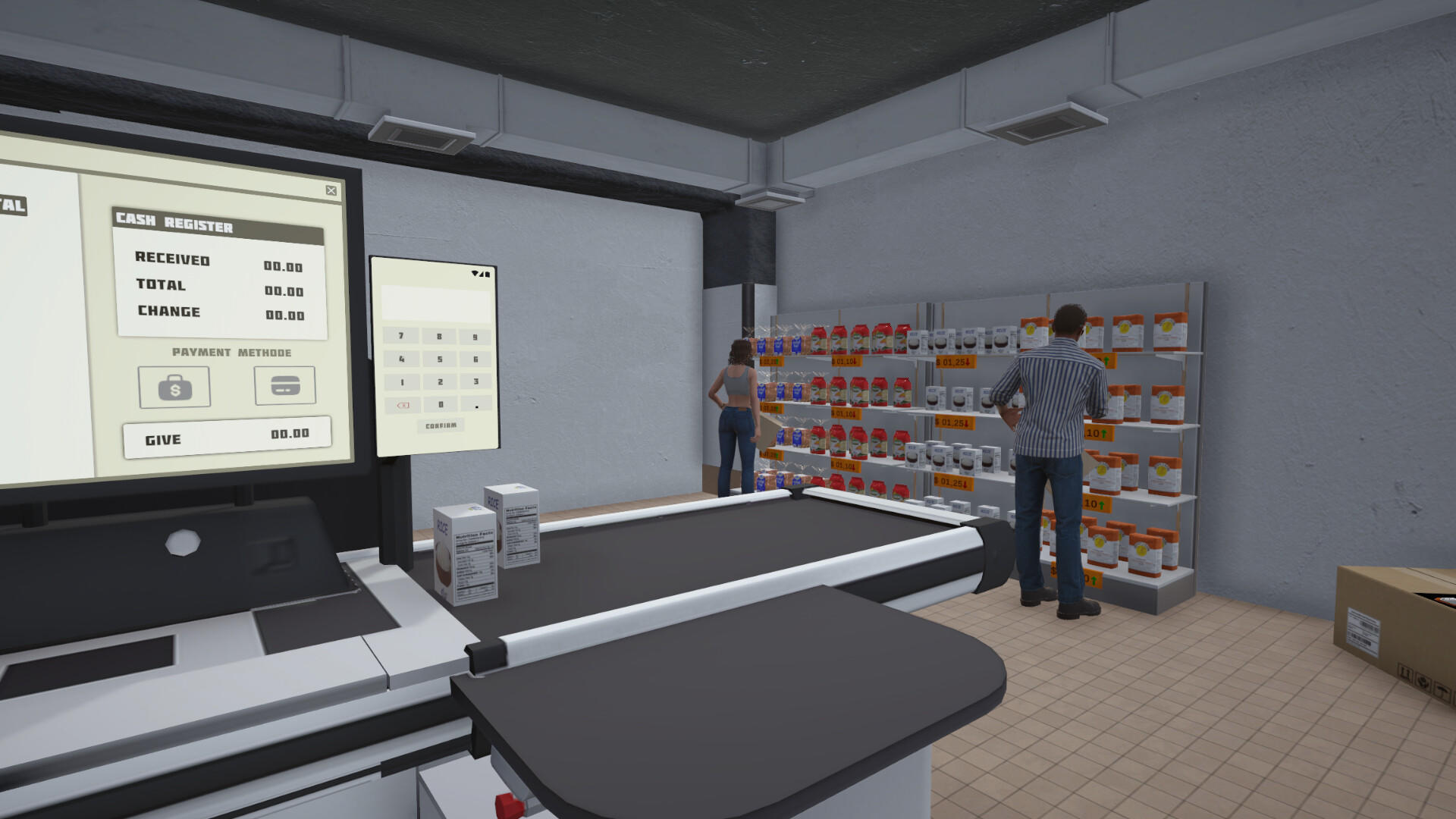 siMarket Supermarket Simulatorのキャプチャ
