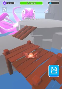 Crab Invasion Game Screenshot