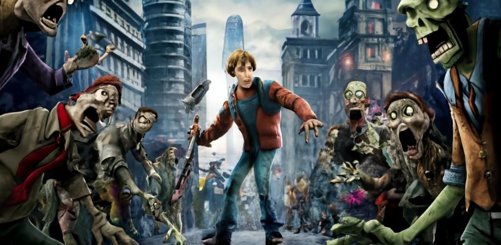 Banner of Apocalypse de tir zombie 3D 2